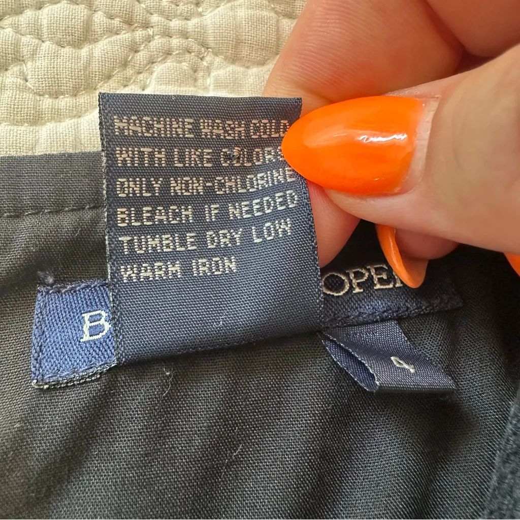 Boston Proper Black Mini Skirt. Size: 4. - Image 9