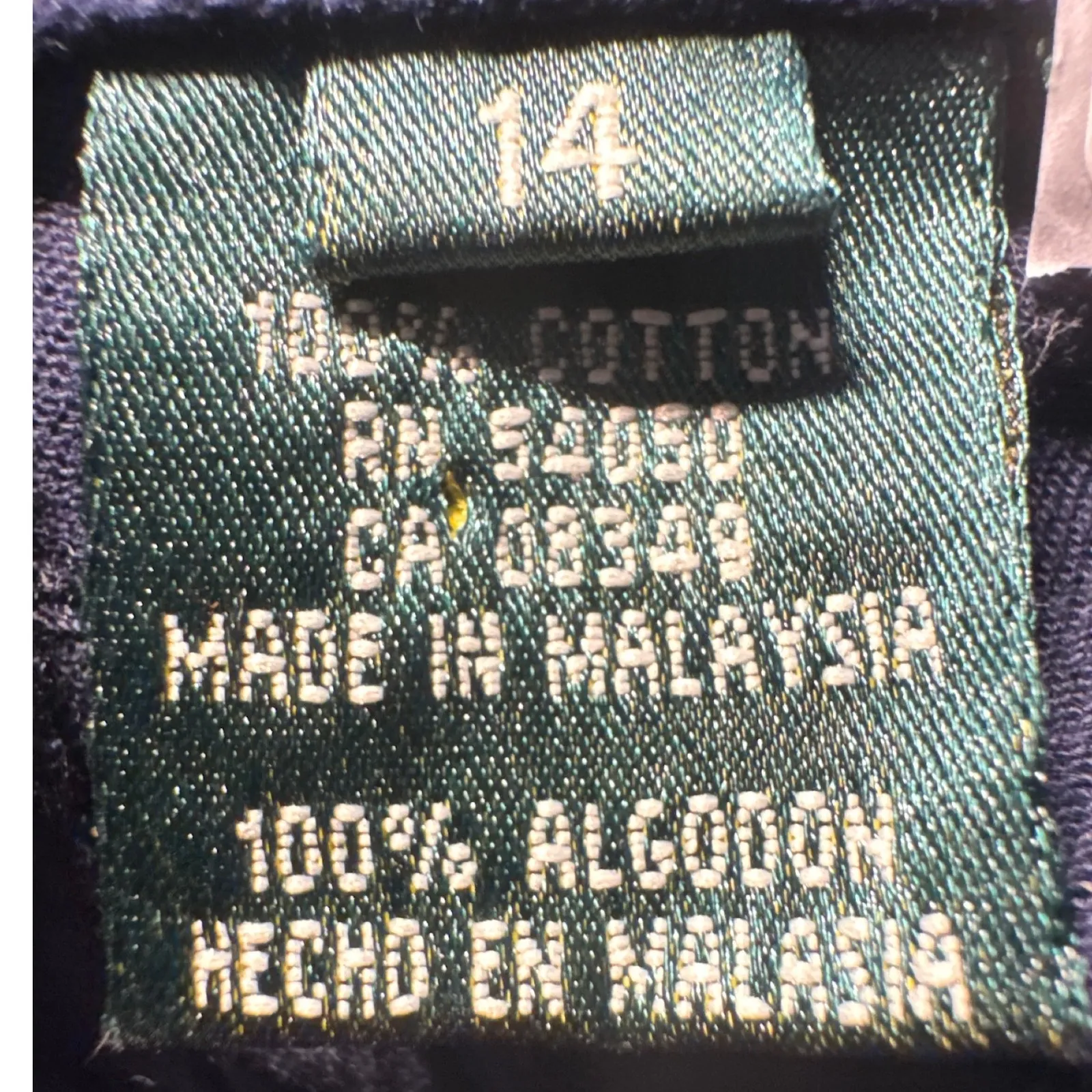 Lauren Jeans Co Ralph Lauren Navy Blue Cropped Capris Pants Size 14 - Image 4