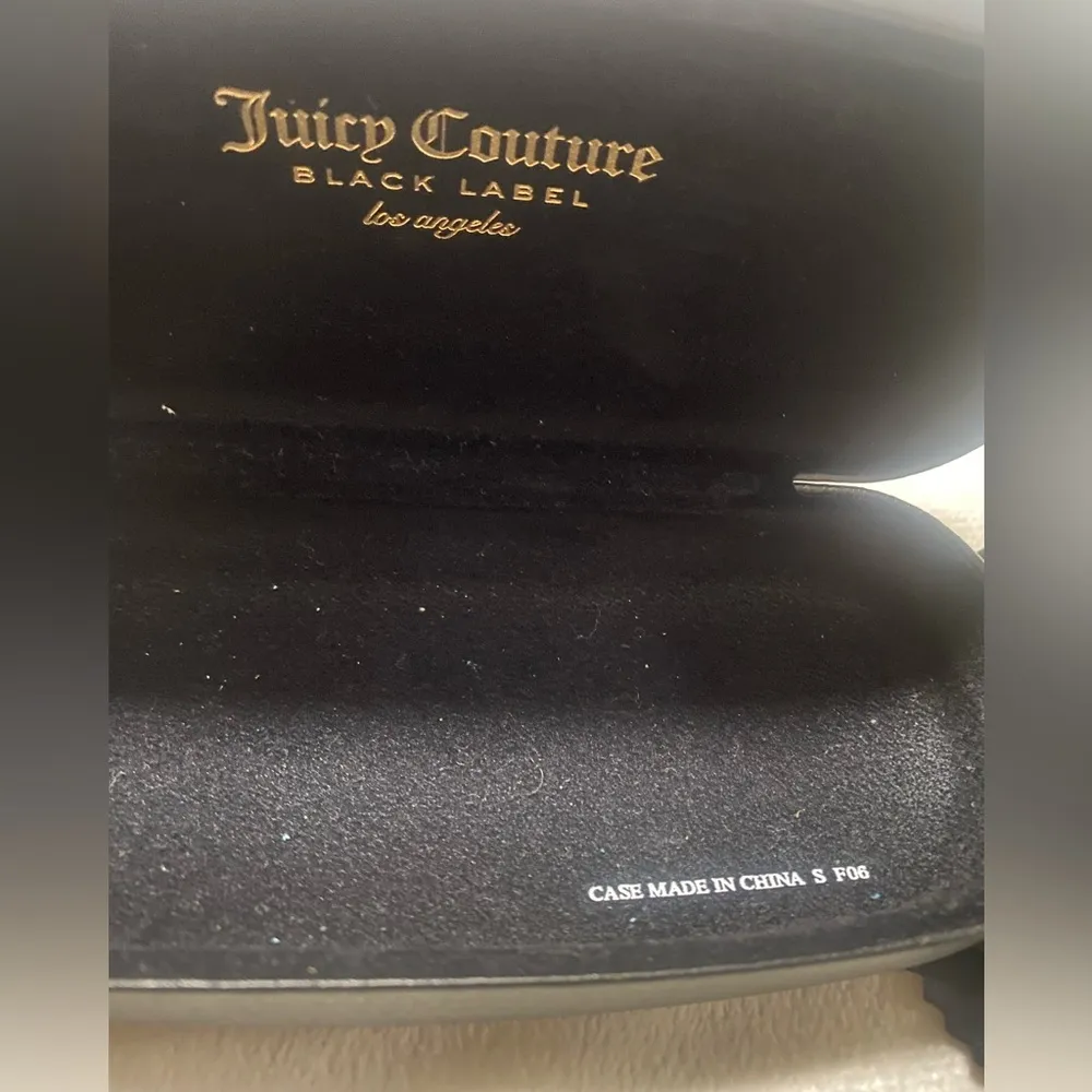 Juicy Couture Black Label Sunglass Case & Cloth - Image 3