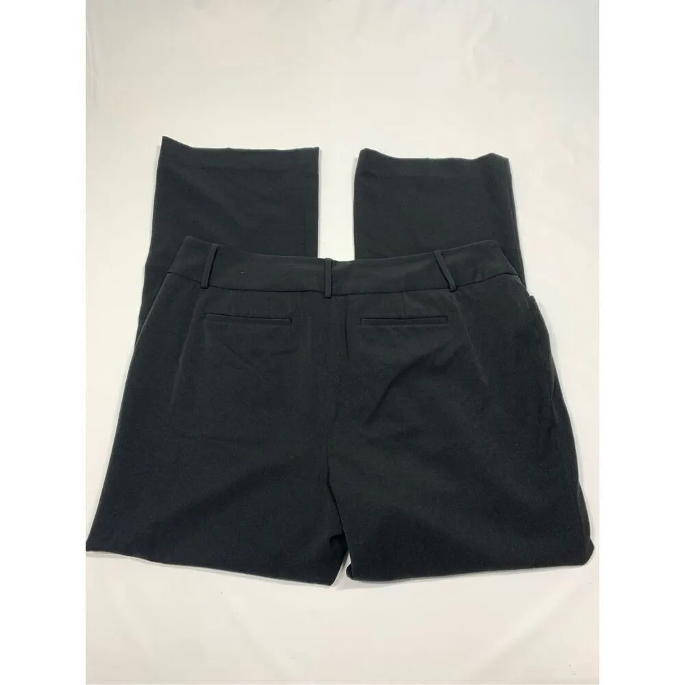 006 Rafaella curvy black flat front boot cut trouser size 16 - Image 7