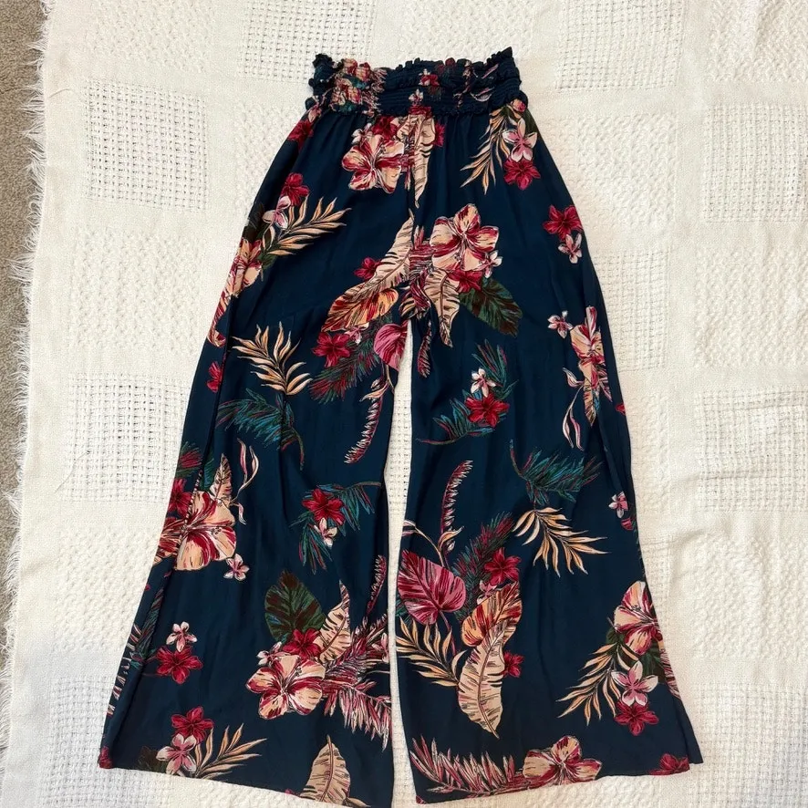 Patrons of Peace Angelo small wide leg flowy floral pull on pant P3 2947 - Image 10
