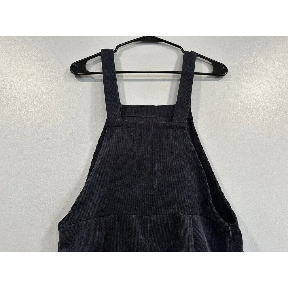 Shein Navy Blue Corduroy Overall Dress XS - Image 5