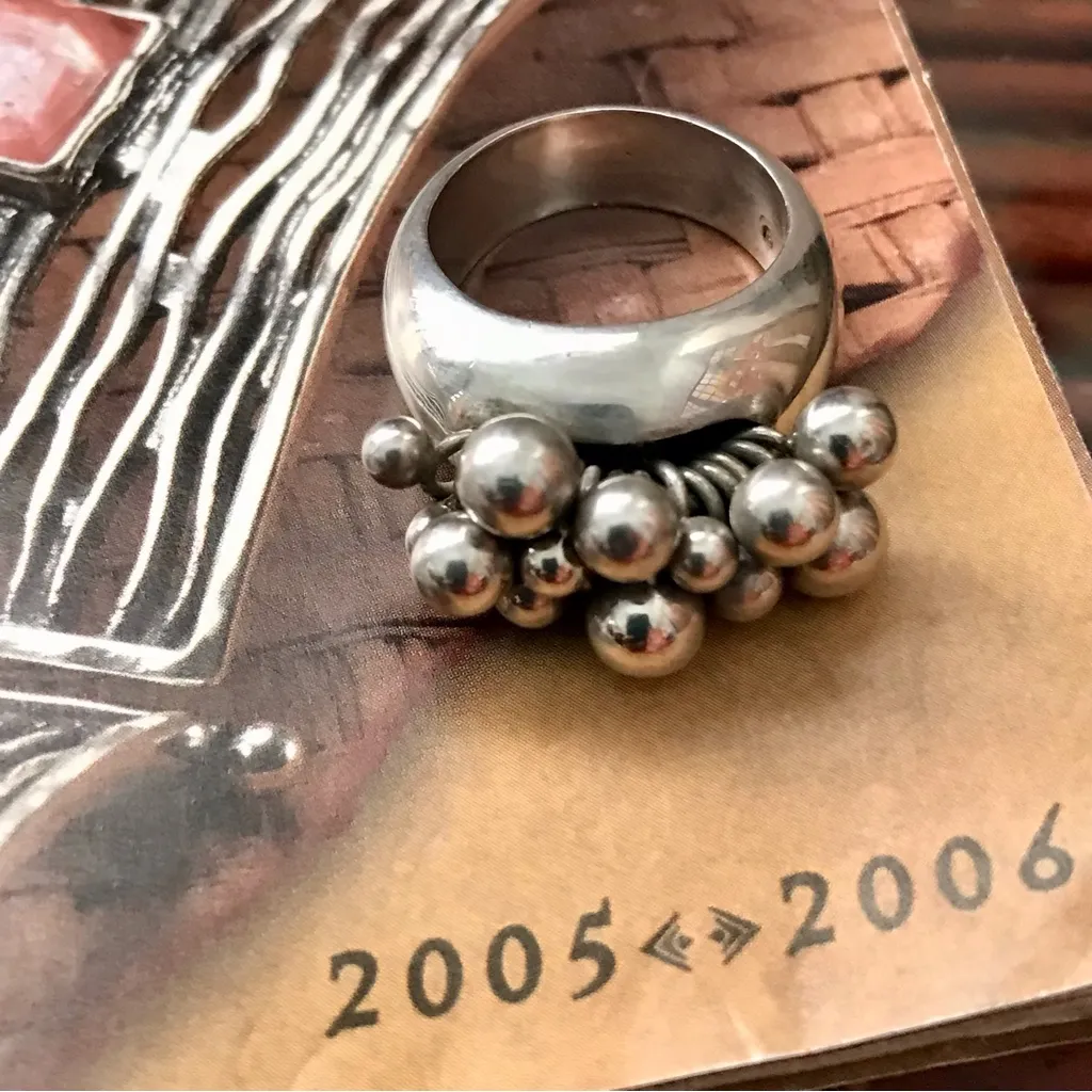 Silpada Sterling Silver Cha Cha Ring Size 8 - Image 11