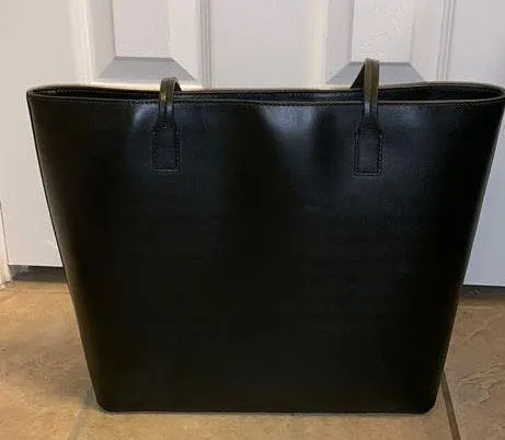 Kate Spade Black Leather Tote - Image 2