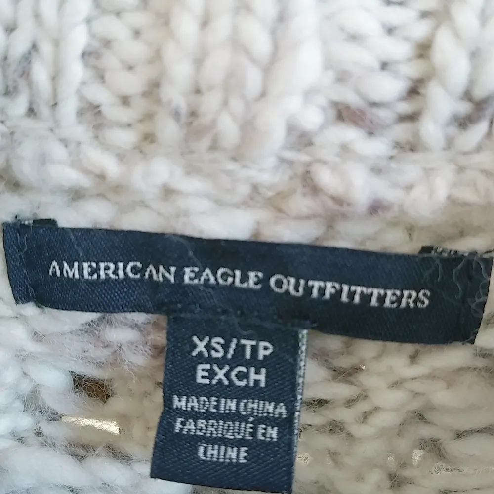 American Eagle XS Cable Knit Pullover Sweater Dress - Image 5