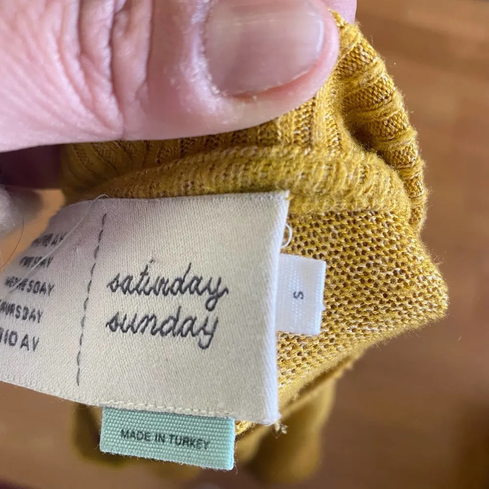 Anthropologie Saturday Sunday Hacci Brushed Fleece Coastal Grandma Career Sweat… - Image 6