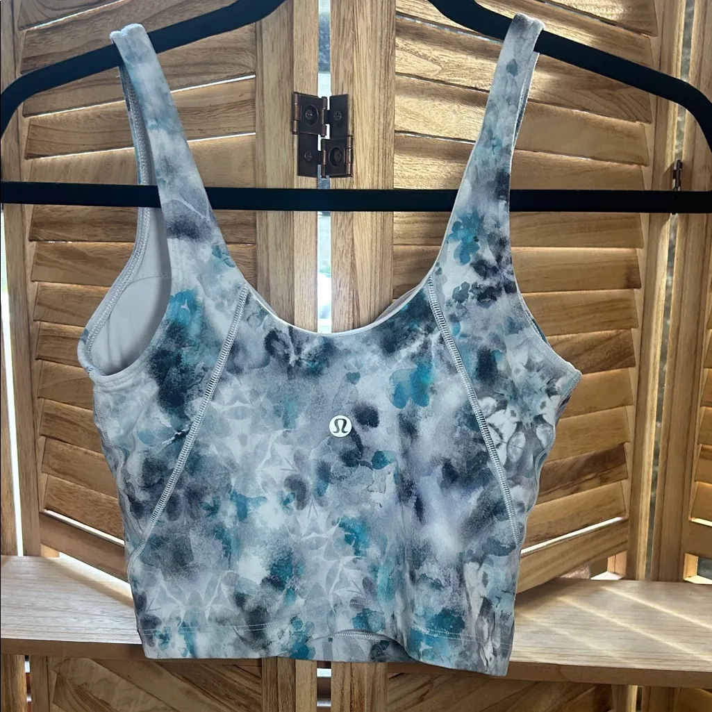 Lululemon Align Tank Nulu Size 4 Kaleidofloral Multi - Image 4
