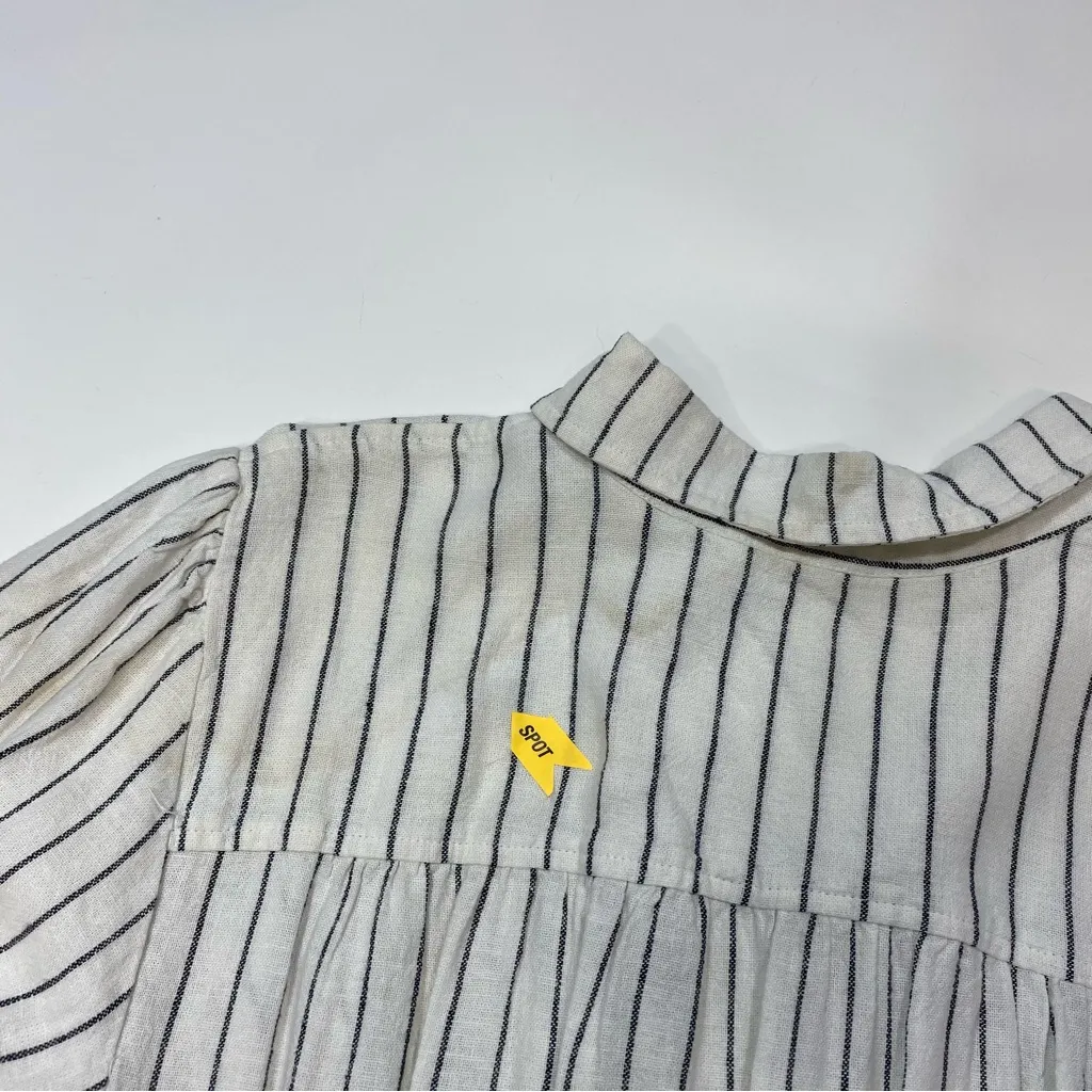 Derek Lam 10 Crosby Knot Waist Shirt Dress Size 46 White - Image 9