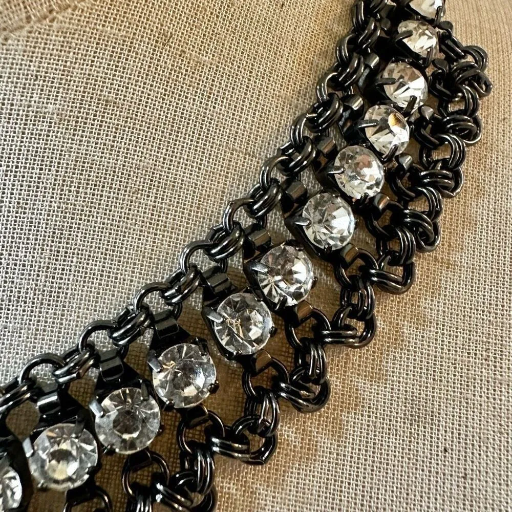 Premier Designs Elle  rhinestone collar necklace - Image 2