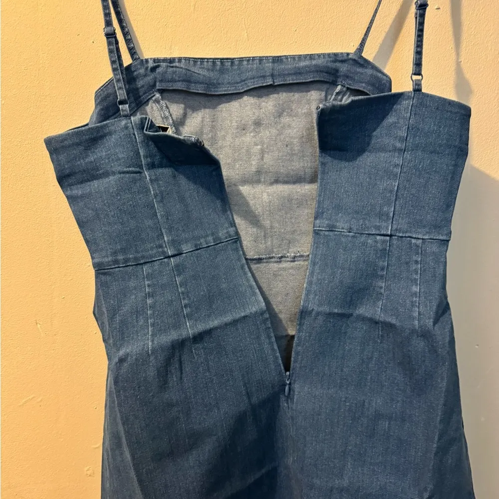 Urban Outfitters Denim Mini Dress size Large - Image 3