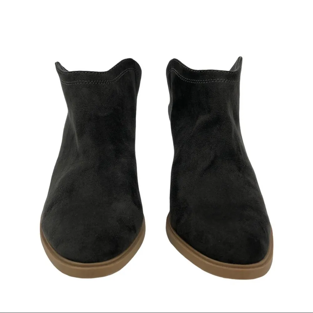 DOLCE VIDA Grey Faux Suede Lori Mules 9.5 - Image 2