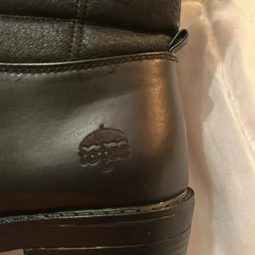 Boots Black Size 8 - Image 3