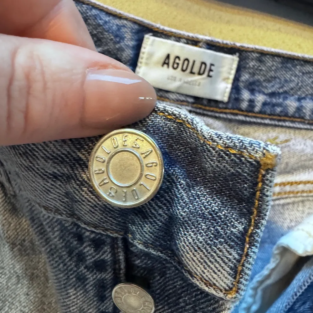 AGOLDE 90s Pinch Size 23” Waist High Rise Straight Jeans NWOT - Image 8