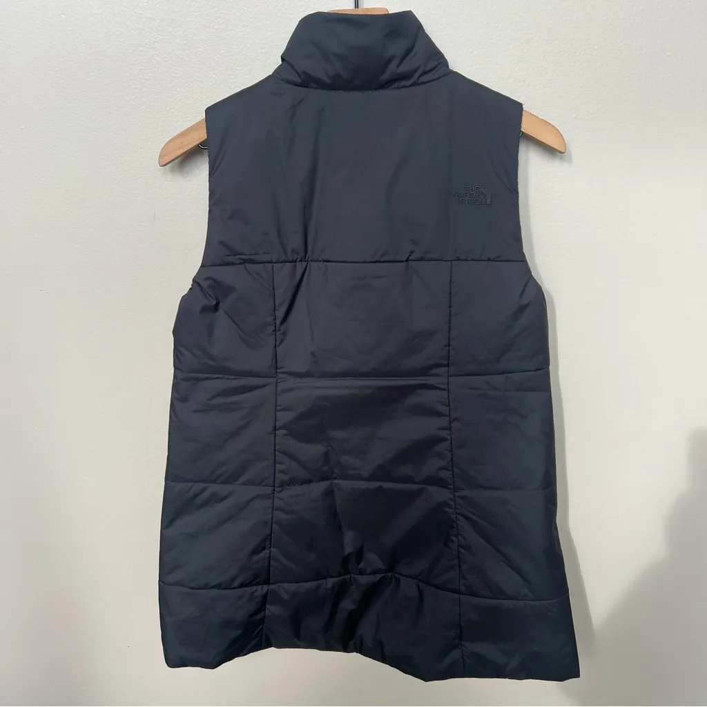 The North Face Femtastic Insulated Puff Vest  Size Small Black Puffer Vest - Image 9