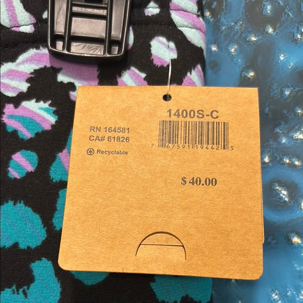 Colorful Leopard Print Leggings NWT - Image 3