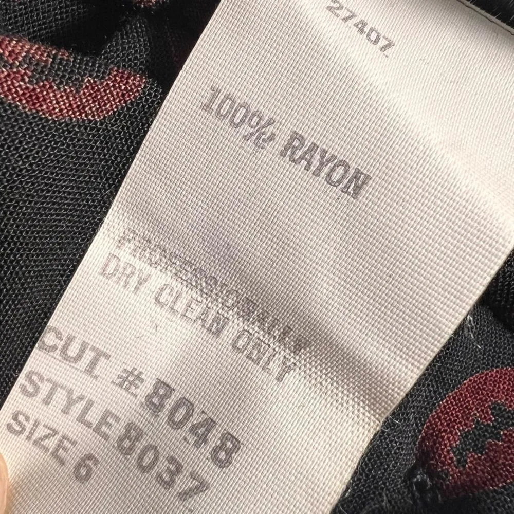 Vintage The Hirsh Girl Cropped Jumpsuit Black Size 6 - Image 7