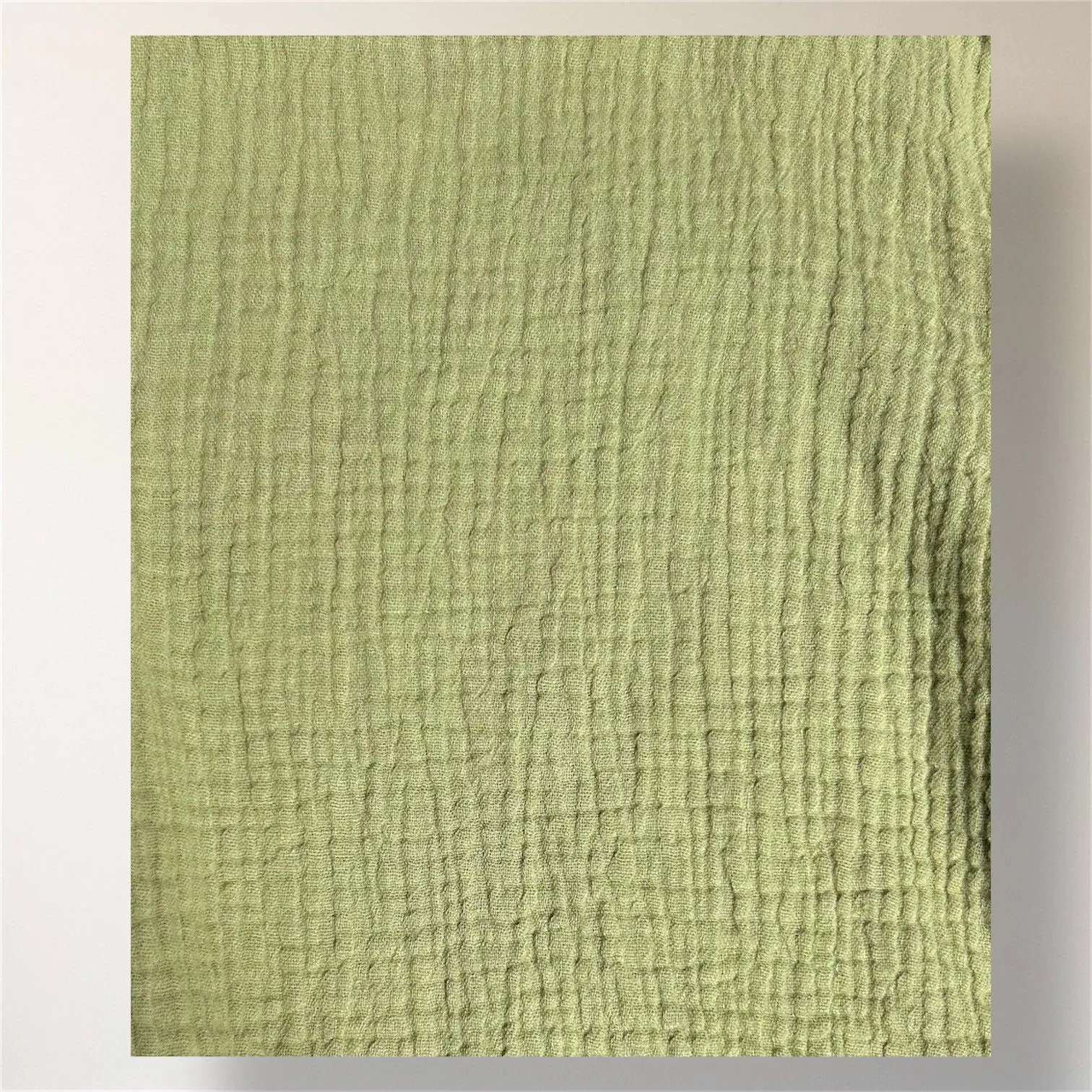 Princess Polly Sage Green Gauze Cotton Button Down Long Sleeve Oversize Shirt 10 - Image 5