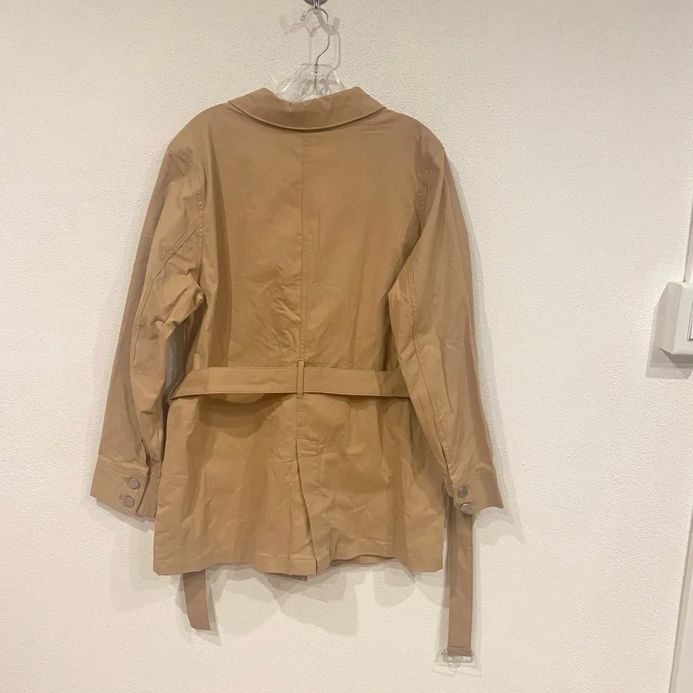 Classic Safari Utility Jacket Size 10/12 EUC - Image 4