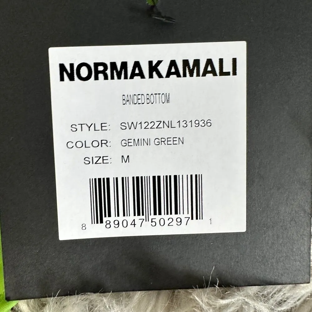 Norma Kamali Green Cheeky Bikini Bottom MEDIUM Quiet Luxury Minimalist $60 NEW - Image 7