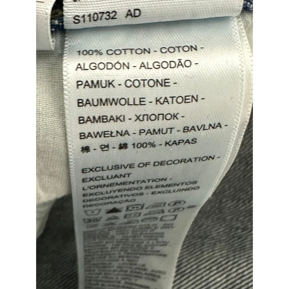 Levi's Womens 26 NWOT Low Pro Straight Denim Jeans Loose Distressed Fit Baggy - Image 7