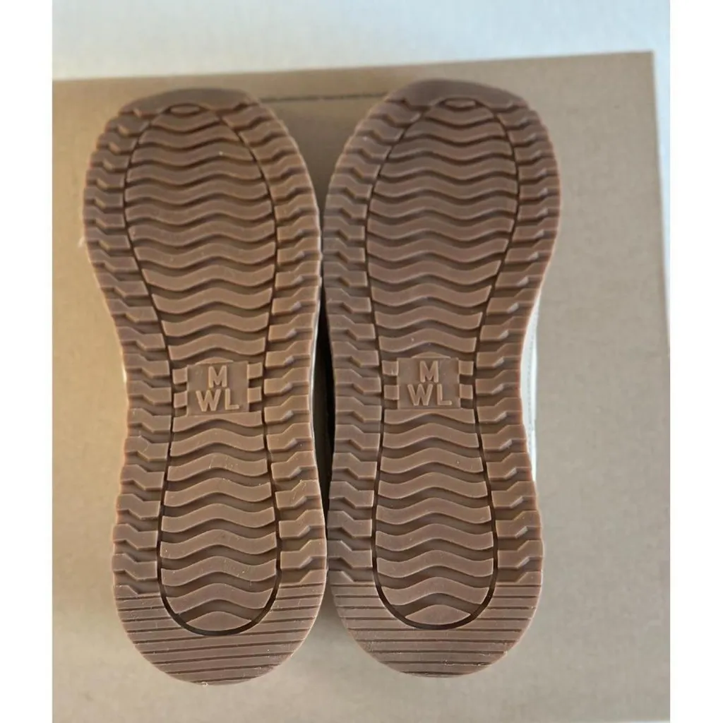 Madewell Kickoff Trainer Sneakers in Antique Cream Multi, Size 9 - Image 11