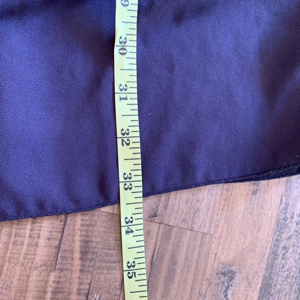 Aritzia Wilfred Franca Wrap Dress sz 10 Plum Wine (needs Belt) - Image 6