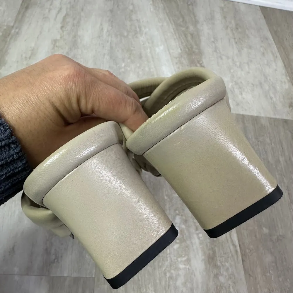 Anine Bing Cade Sandals in Beige Size 36 - Image 5