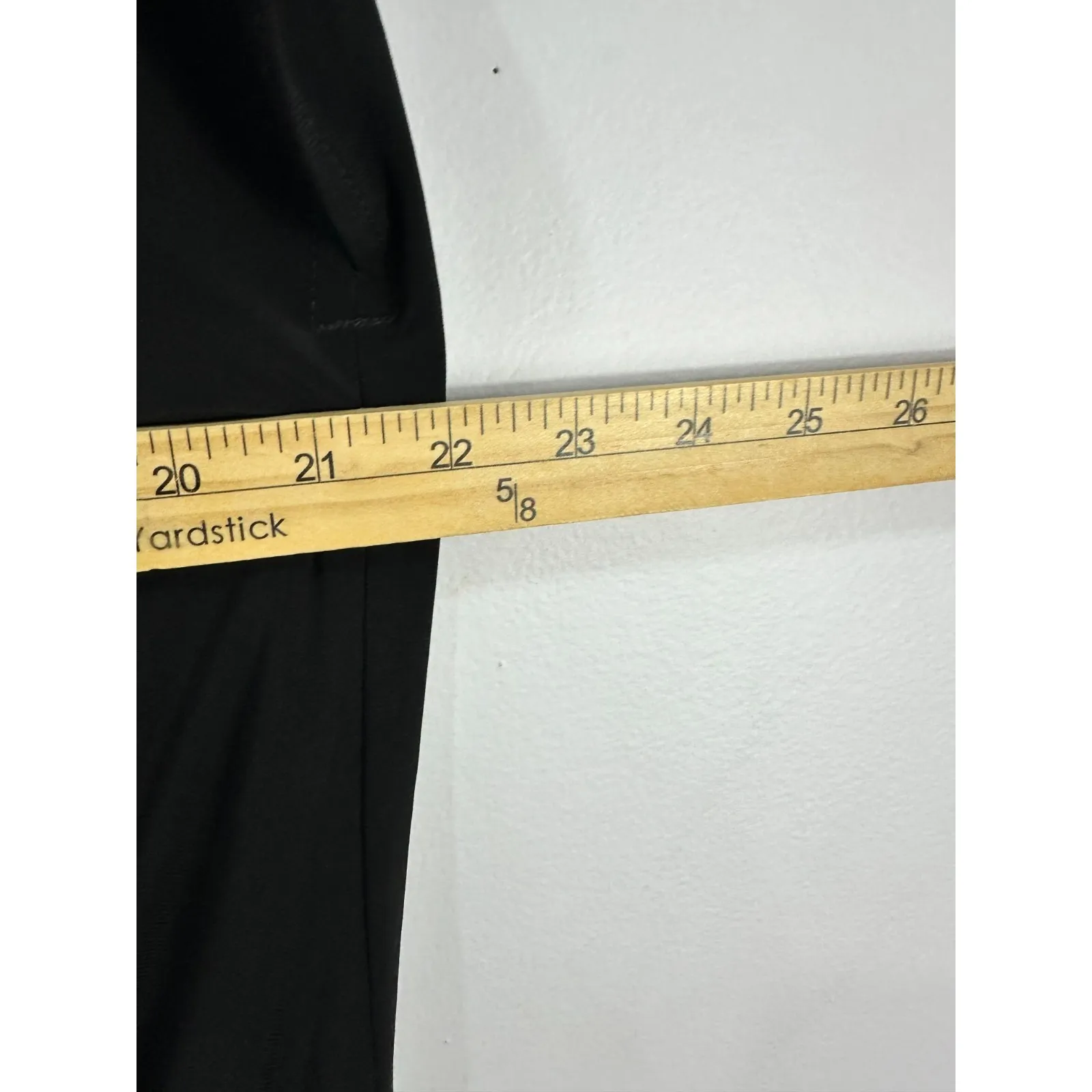 Chico's 4 Black Draped Neck Jumpsuit Minimalist Elegant Chic Capsule Wardrobe - Image 4