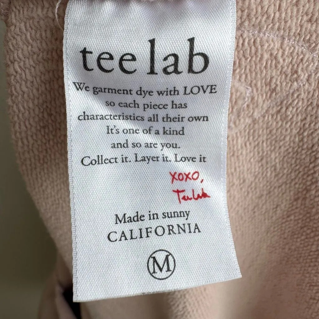 Frank & Eileen Tee Lab Blush Pink 100% Cotton Mini Skirt Size Medium Pull On - Image 8