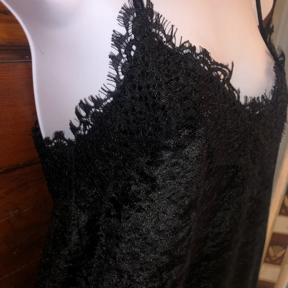 Black Spaghetti Top Blouse - Image 5