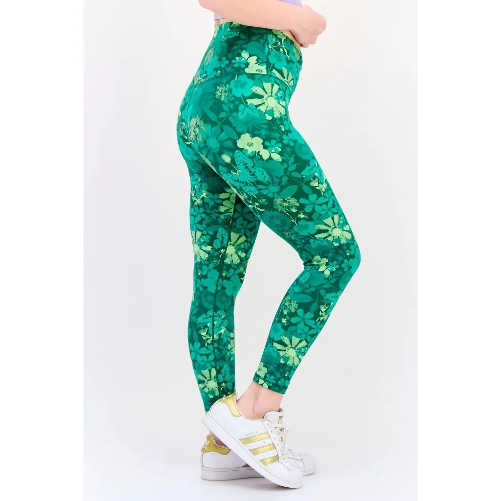 Offline by Aerie Real Me Xtra 7/8 Leggings in Green Size S - Image 2