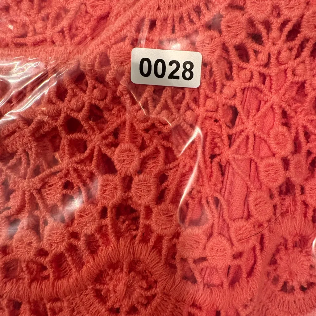 Ralph Lauren Sheath Midi Dress Half Sleeve Round Neck Lace Overlay Romantic XS - Image 10