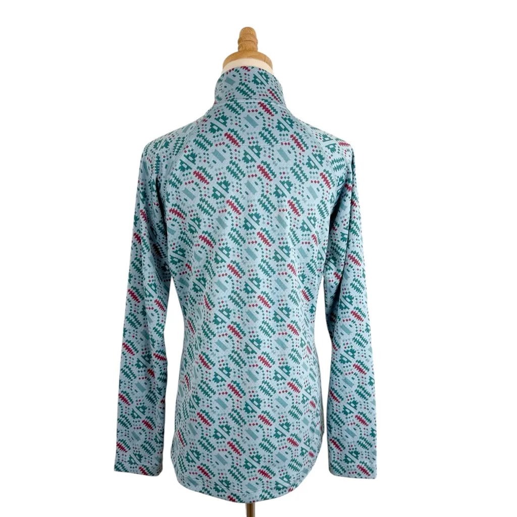 Patagonia Capilene Midweight Half Zip Pullover Blue Size L - Image 6