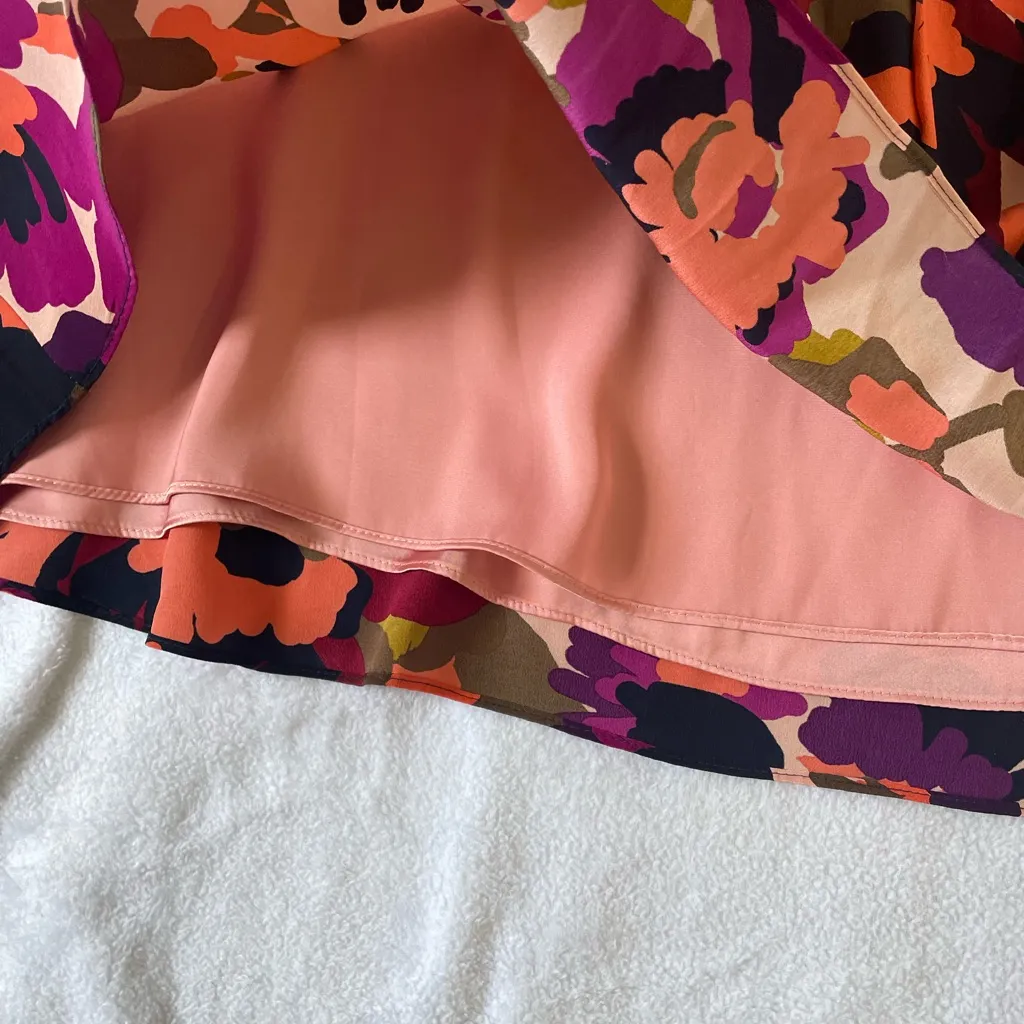 Trina Turk Silk Skirt - Image 5