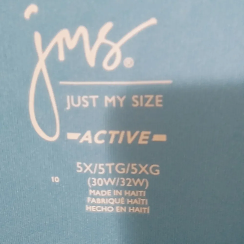 JMS 5X Turquoise Active Tank Top Plus - Image 4