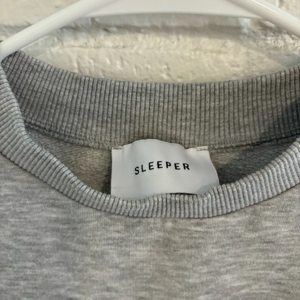 SLEEPER grey crewneck sweater - Image 2