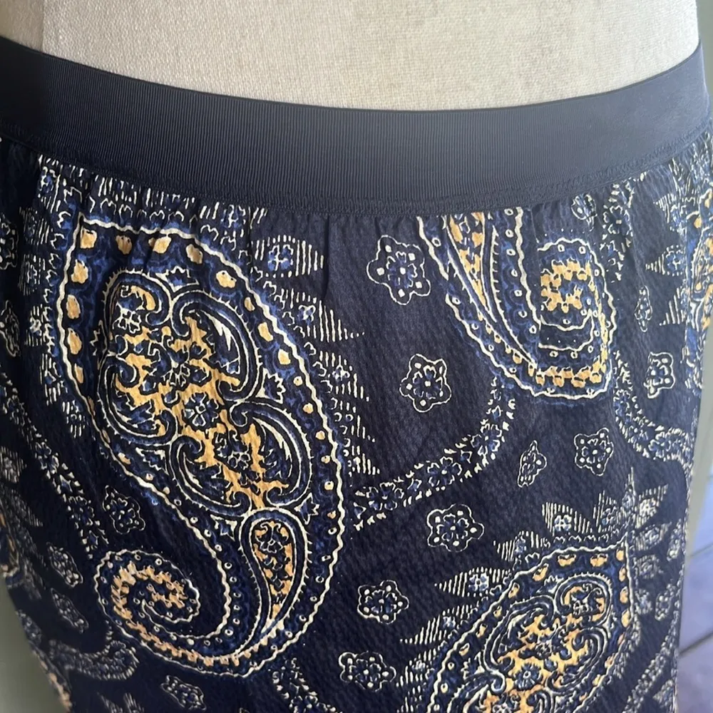 Calypso St. Barth “Nassia” Paisley Silk Skirt - No Size Tag! - Image 4