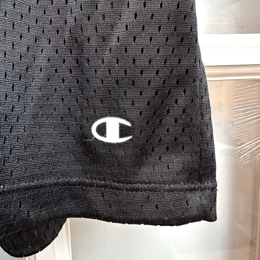 Champion Black Mesh Breathable Lined Athletic Shorts Women’s Plus Size 2X - Image 4