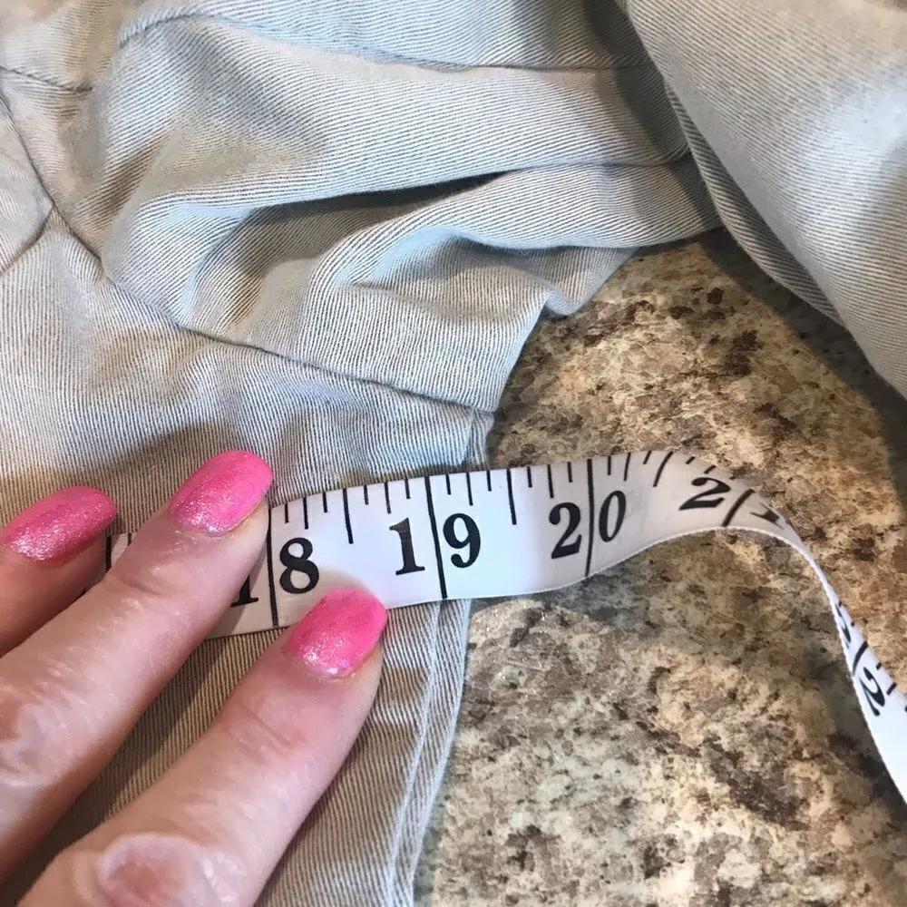 American Ridge Beige Blazer Women's Size Medium Tan - Image 11