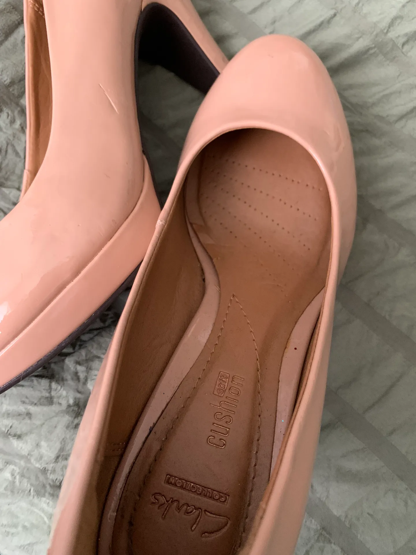 Clarks Nude Heels  - Image 7