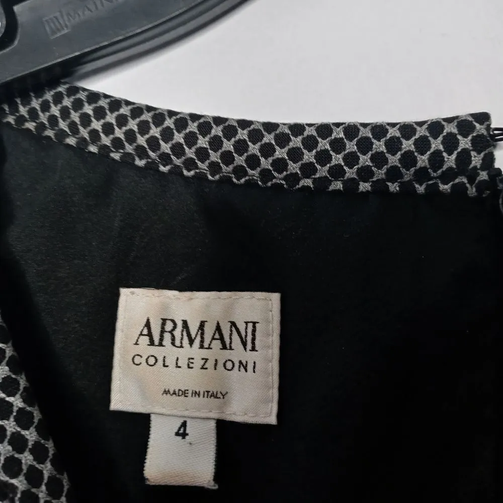 Armani Collezioni sheath  dress with belt size 4 - Image 3