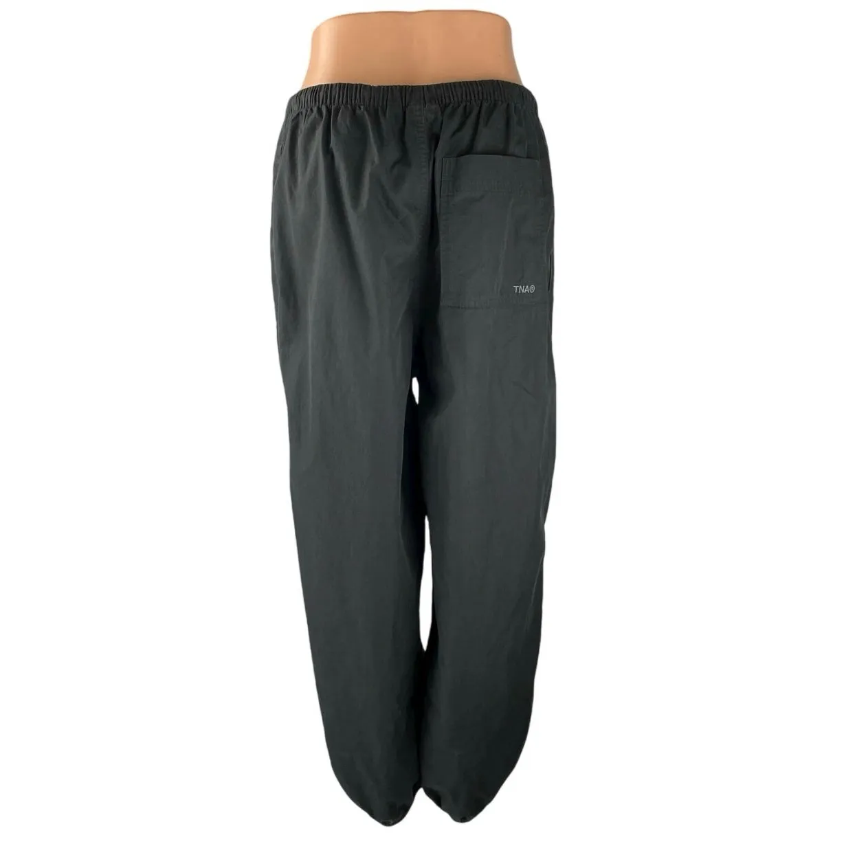Aritzia TNA Women's Black High Waisted Gym Athletic Jogger Sweat Pants Size M - Image 3