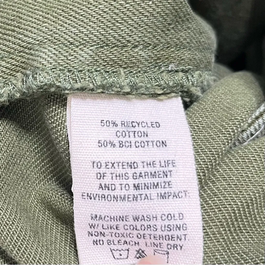 Alex Mill x Claire Saffitz Green Cotton Overalls Women’s Small Utility Workwear - Image 11