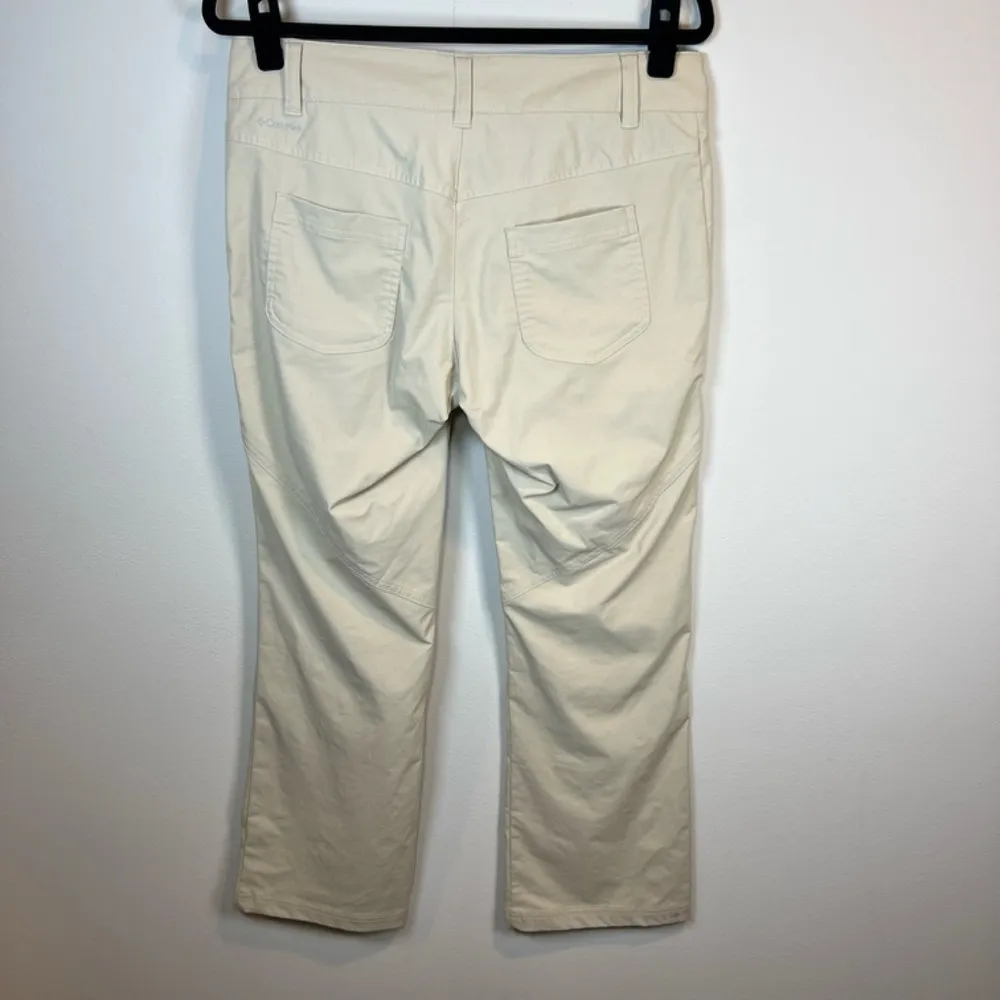 Columbia Women's Mumbai Mover III Pants Beige Omni-Shade Granola Girl Sz 8 Short - Image 10