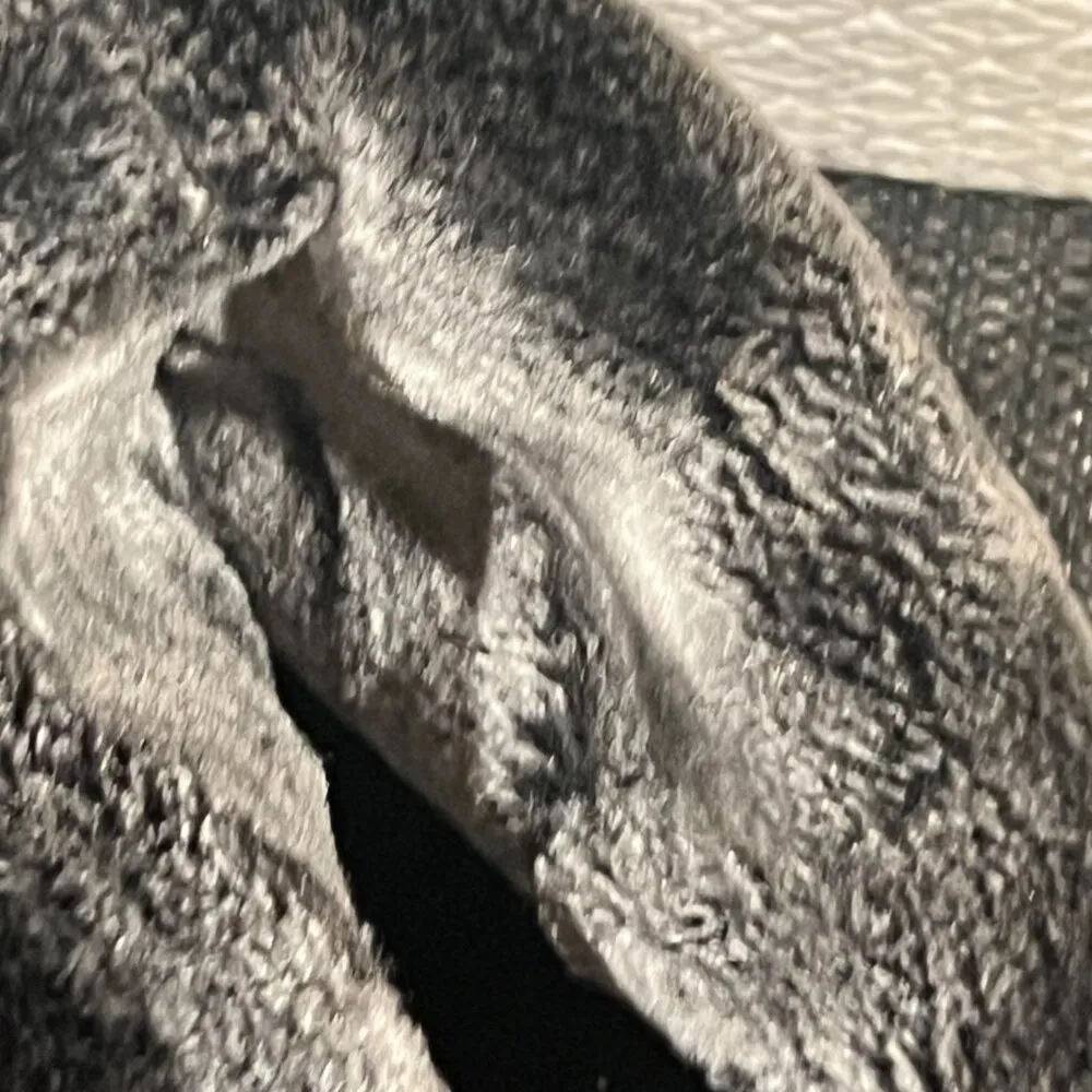 Aerosoles Women's Attorney Black Suede Mid Calf Boots Zipper Fur Lined Size 8 - Image 12