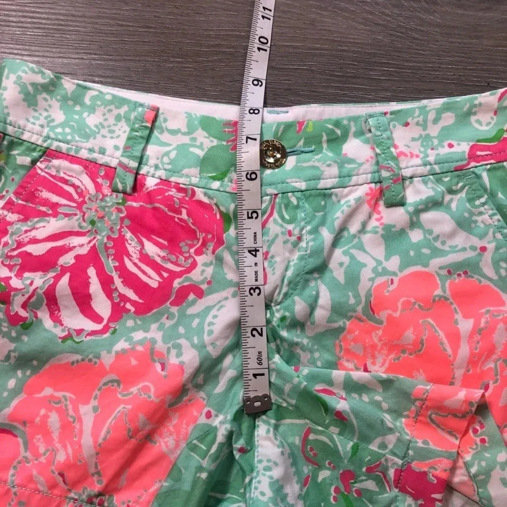Lilly Pulitzer The Callahan Short Poolside Beach Walk Blue Size 00 - Image 8