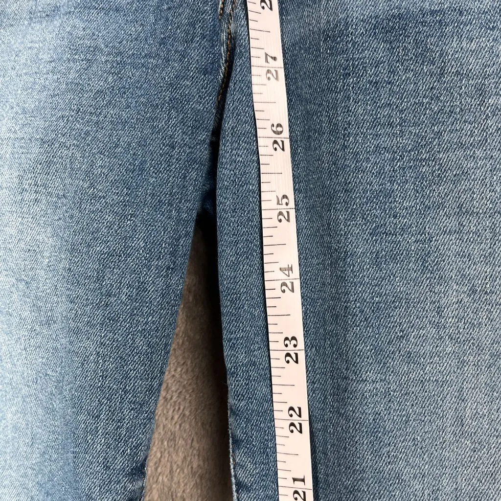 Banana Republic High Rise Skinny Jeans Women’s 2 (26-28) Blue Denim Casual Clean - Image 6