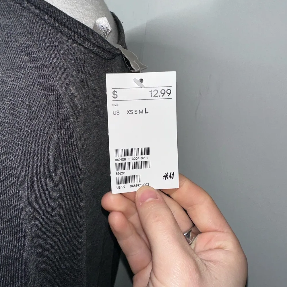 High/Low Top Dark Grey Size L - Image 5