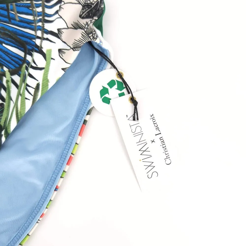 Swiminista x Christian Lacroix Bikini Bottom Jardin Exo'Chic Print - Image 9