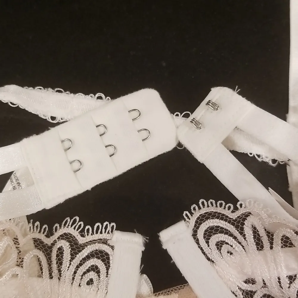 💕FOR LOVE AND LEMONS💕 White Swirl Lace Bustier ~ Off White Large L NWT - Image 7